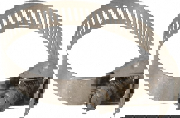Worm Gear Clamp: SAE 28, 1 to 2-1/4